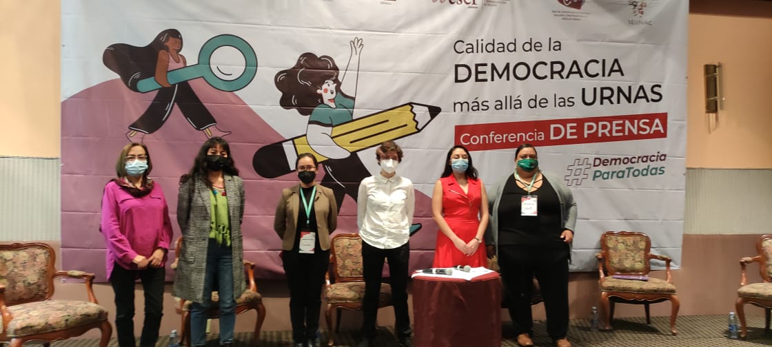 Presentan agenda para erradicar la violencia hacia las mujeres y fortalecer la democracia