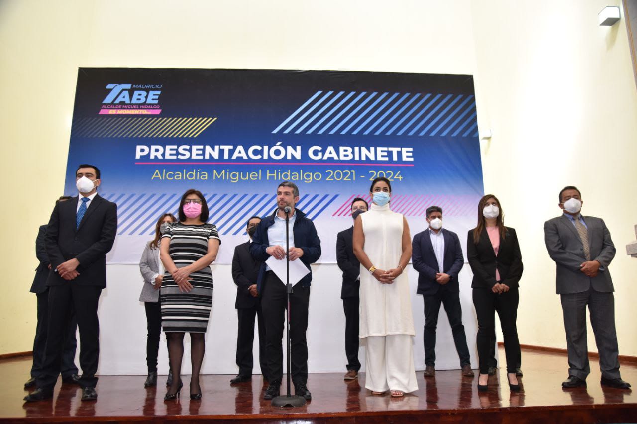Este será el Gabinete de la Alcaldía Miguel Hidalgo 2021-2024