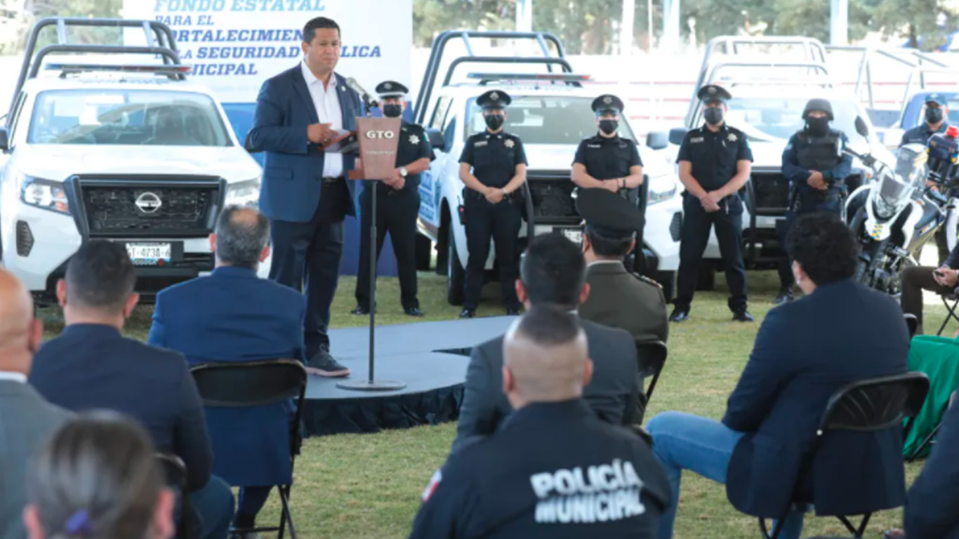Continúa el fortalecimiento de las policías municipales de Guanajuato: Diego Sinhue