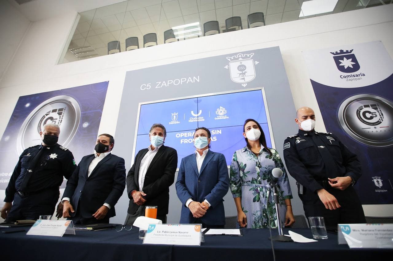 Guadalajara y Zapopan refuerzan vigilancia con Operativo Sin Fronteras