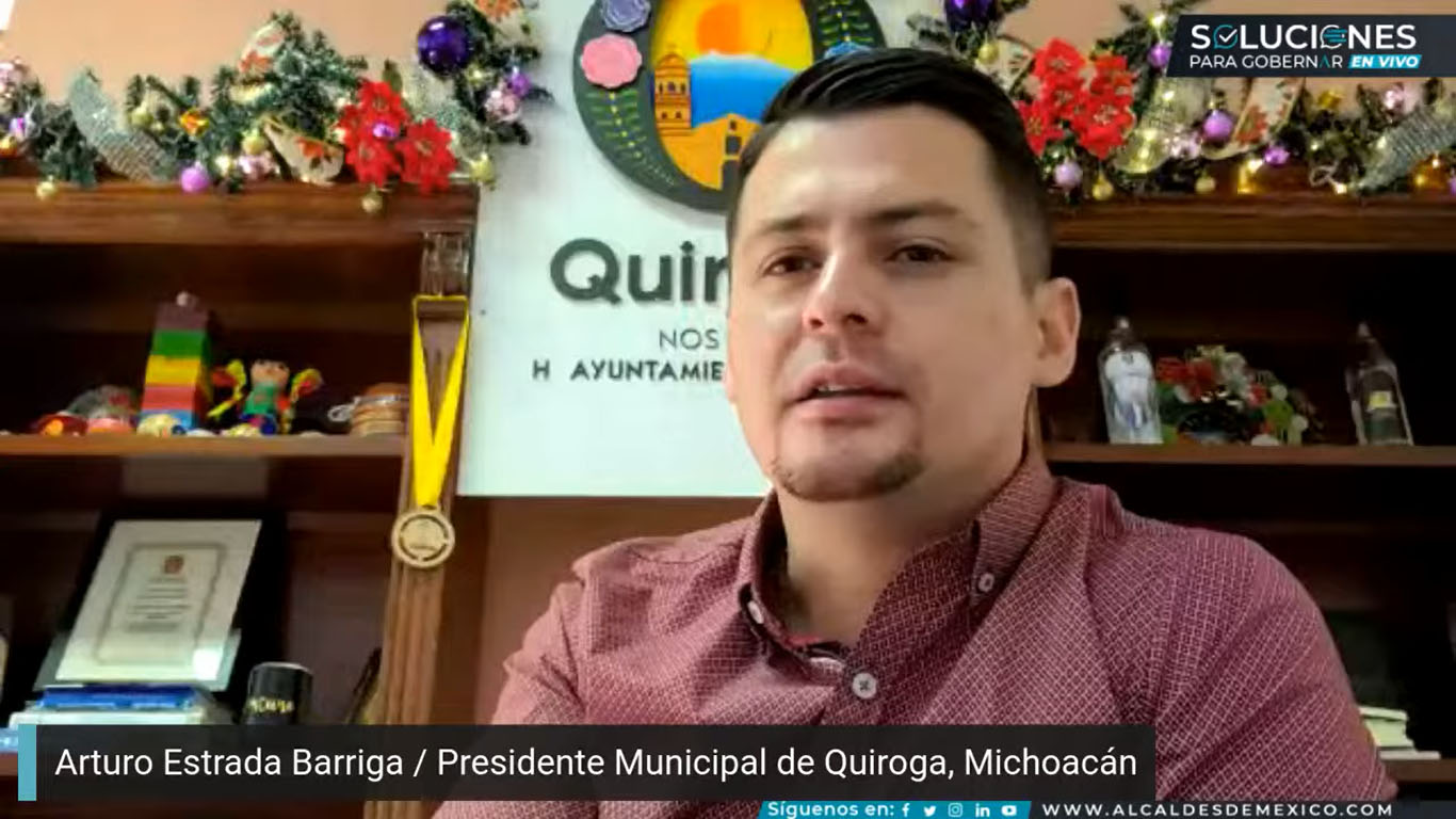 Quiroga, un municipio sin fronteras a nivel nacional e internacional: Arturo Estrada
