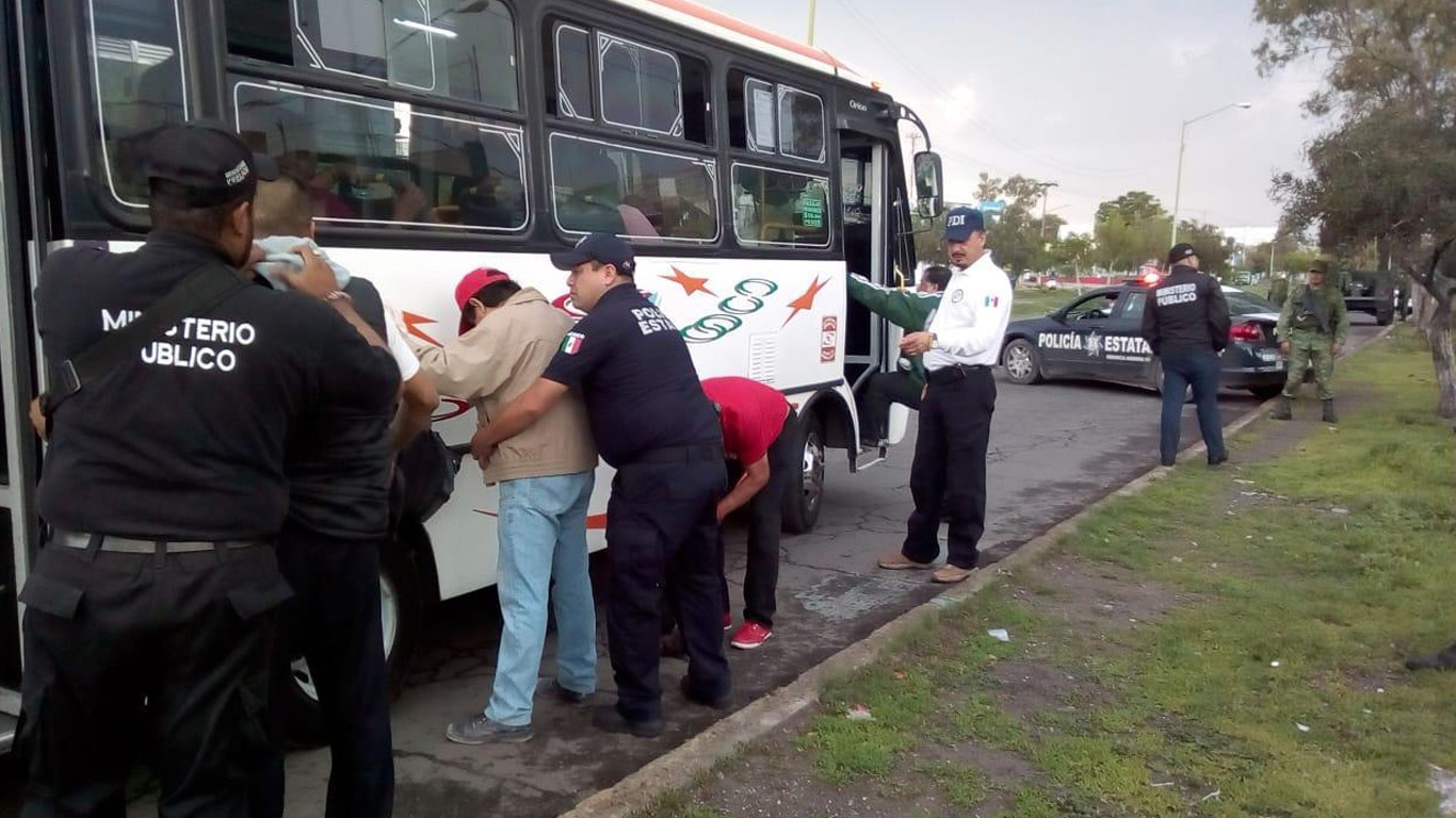 En Edomex se han detenido a más de 500 asaltantes de transporte público en el último semestre
