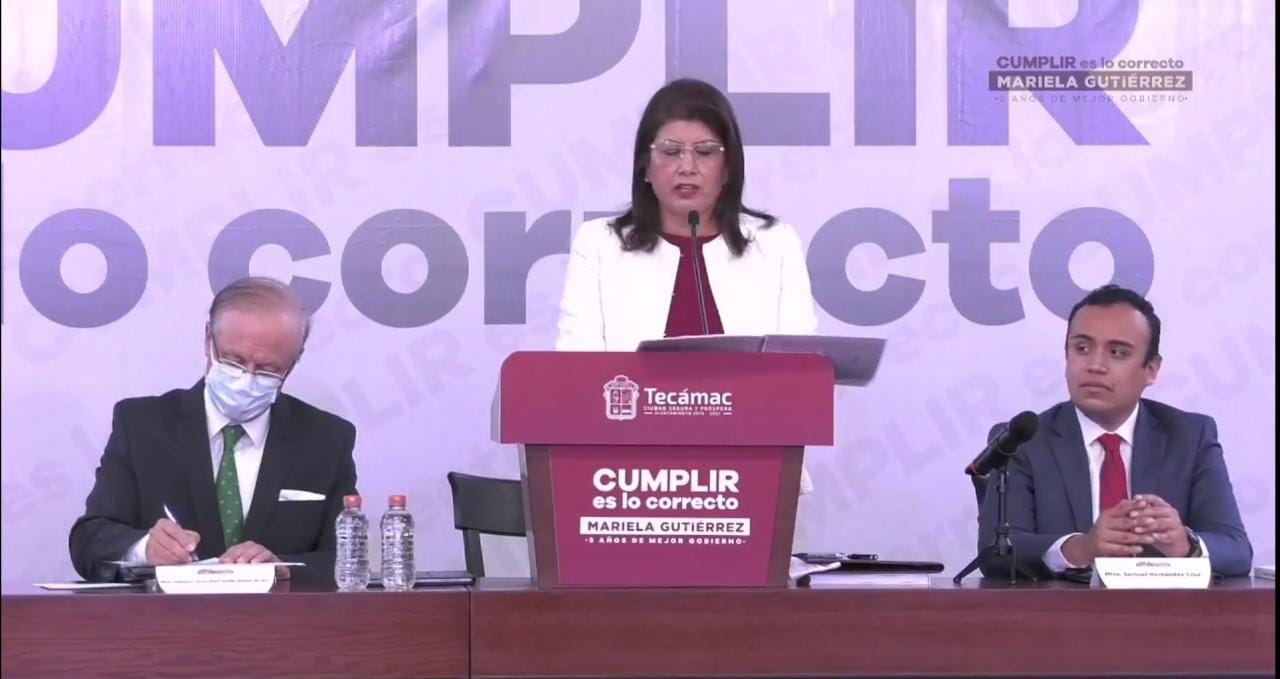 Tecámac, uno de los municipios mejor calificados del país: Mariela Gutiérrez