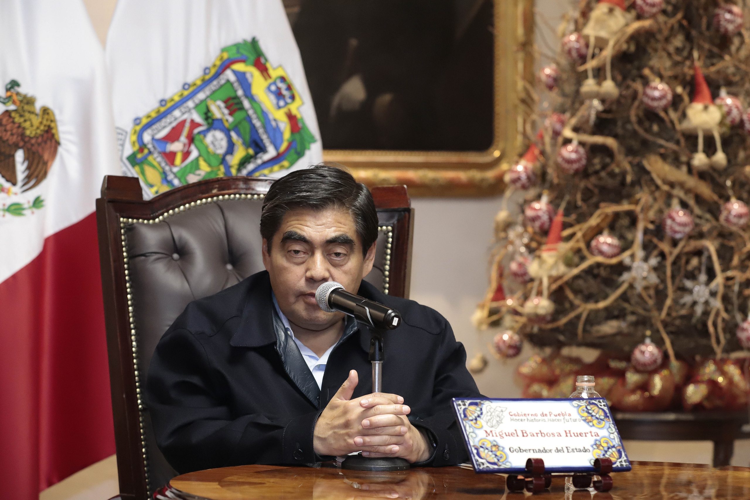 Puebla avanza como un estado resiliente y sostenible: Barbosa Huerta