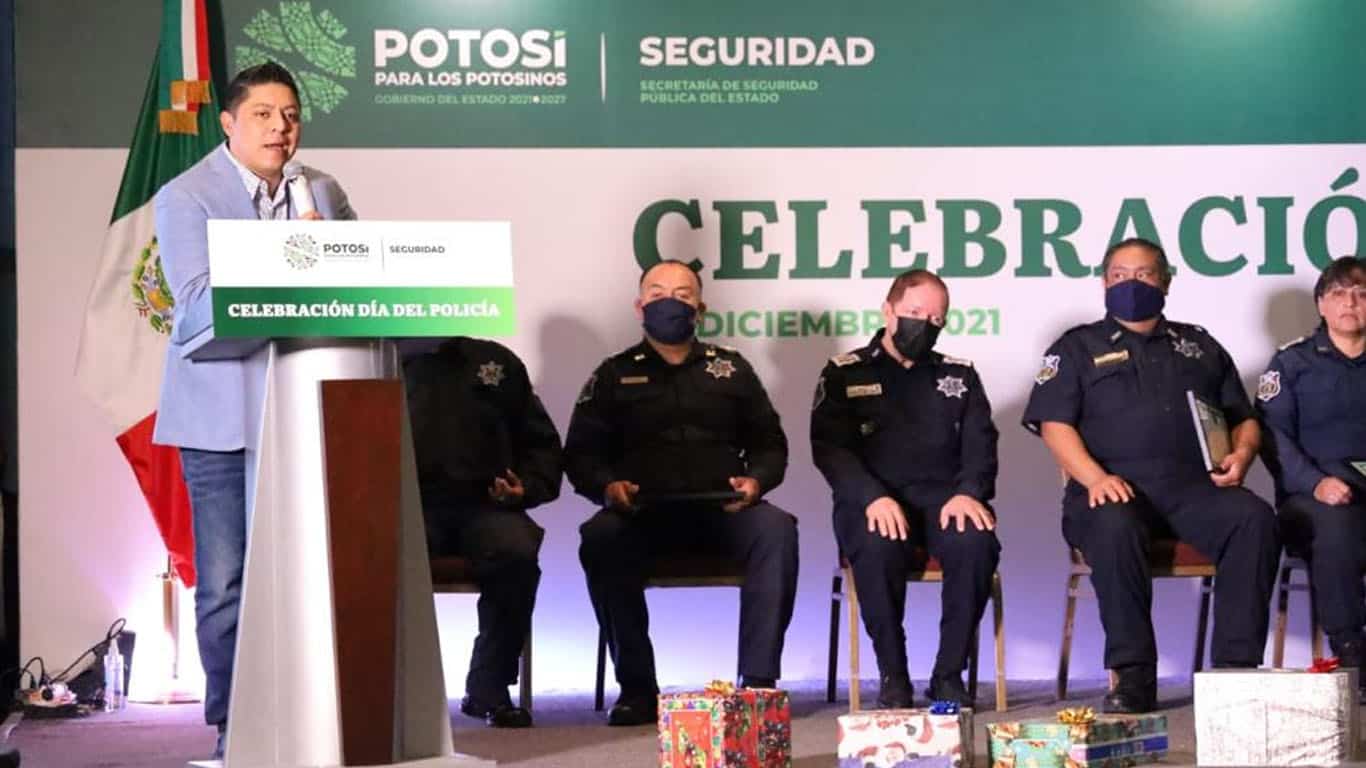 Policías de SLP serán los mejor pagados del país: Ricardo Gallardo