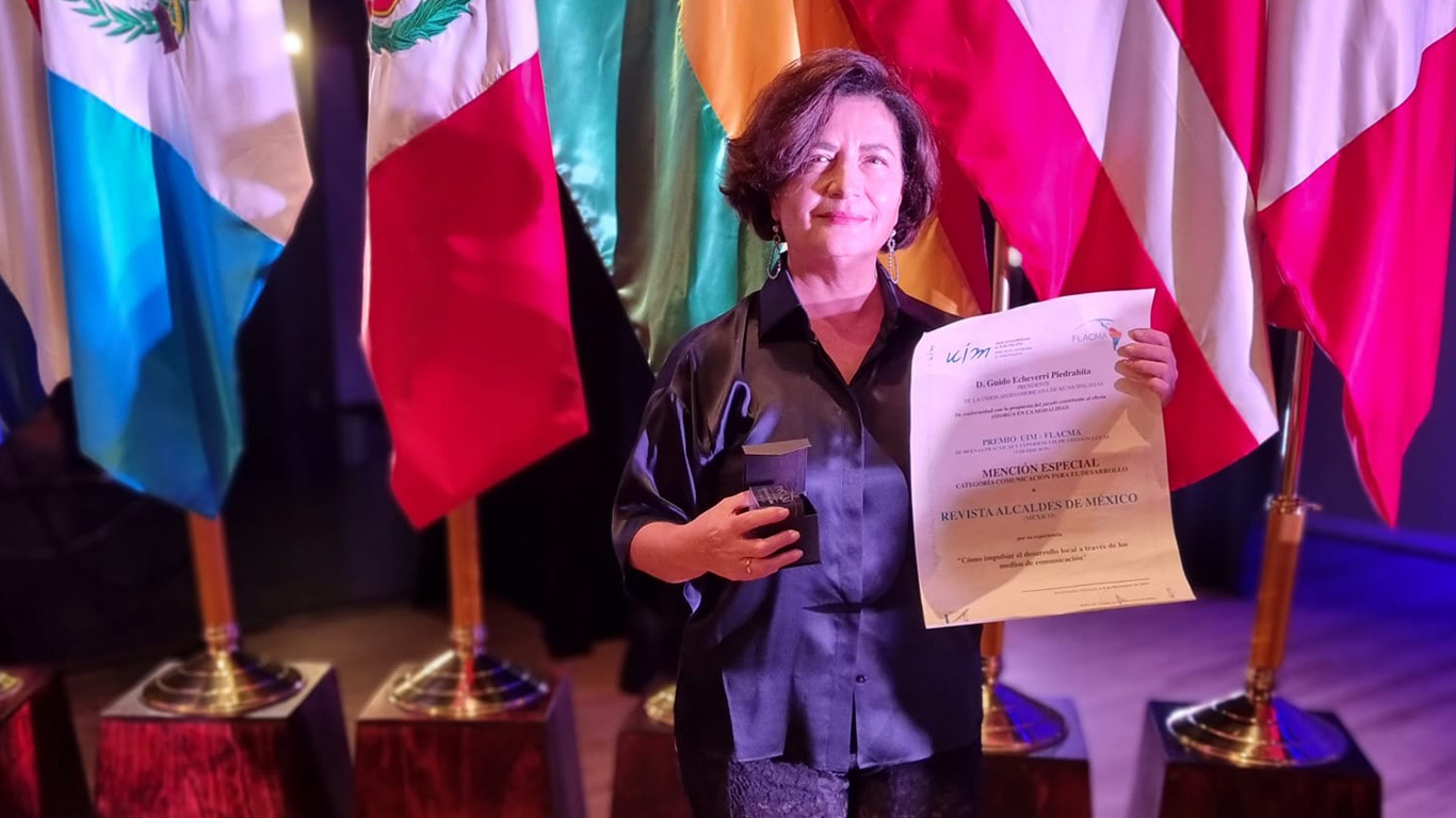 Reconoce la UIM a Alcaldes de México por impulsar el desarrollo local