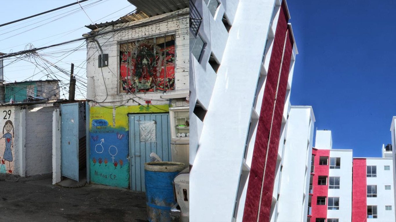 El antes y después de Ciudad Perdida Tacubaya; ahora Ciudad del Bienestar