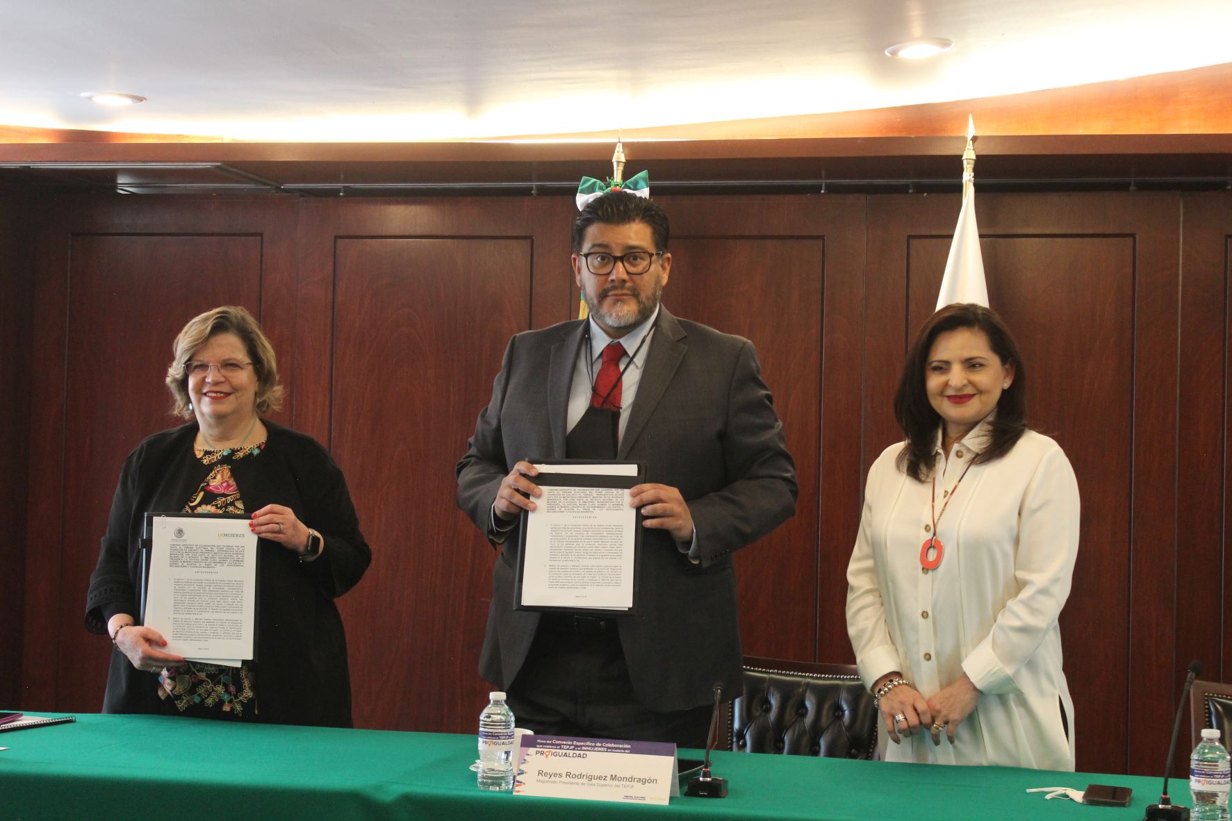 Inmujeres y Tribunal Electoral se unen contra la violencia política de género