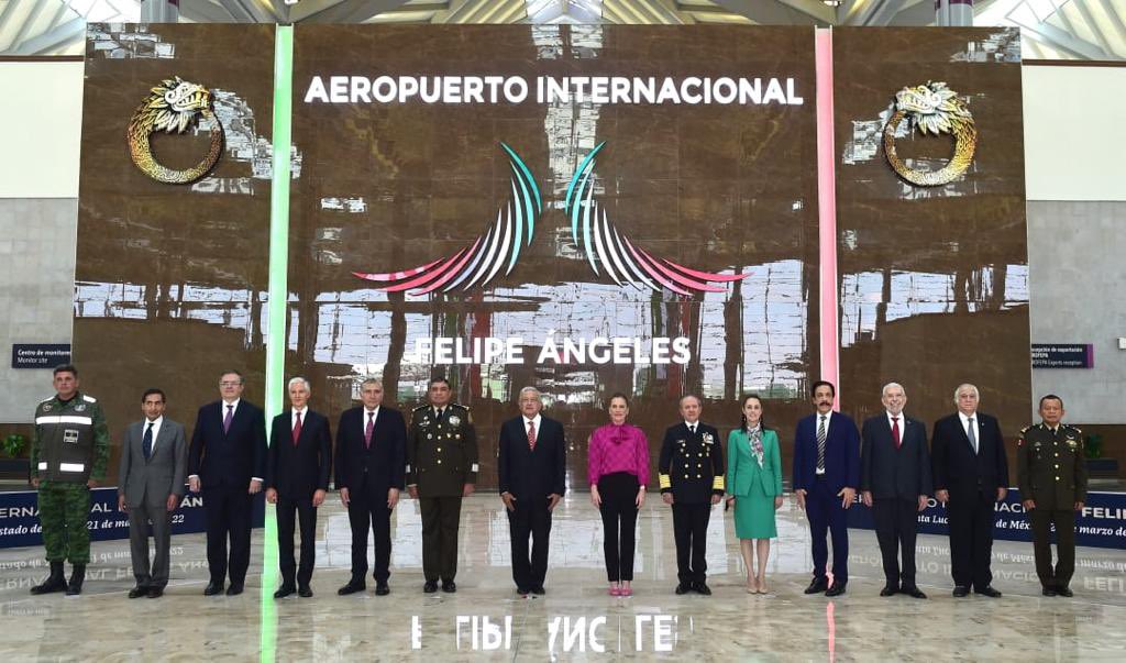AIFA inicia operaciones al cien por ciento: López Obrador