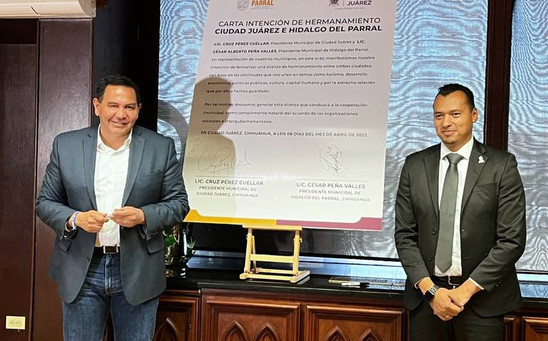 Hermanamiento entre Ciudad Juárez e Hidalgo del Parral promoverá turismo