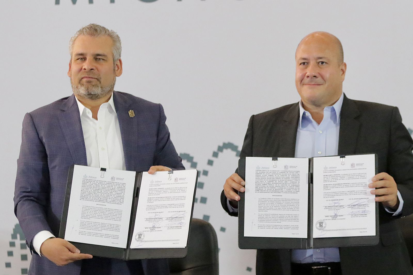 Convenio entre Michoacán y Jalisco busca fortalecer la seguridad y el desarrollo regional