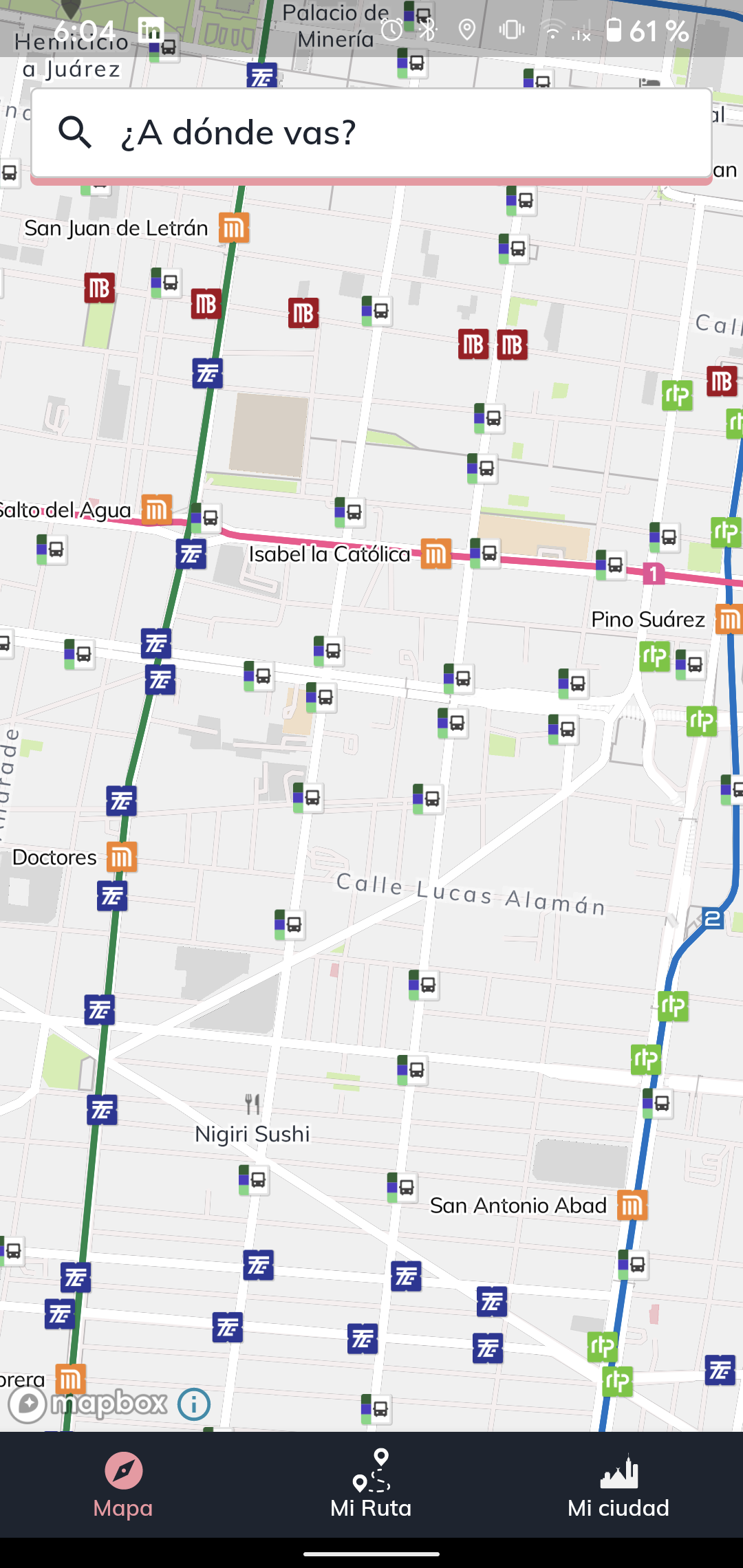 Aplicación “Rumbo” lanza actualizaciones para el transporte público en CDMX