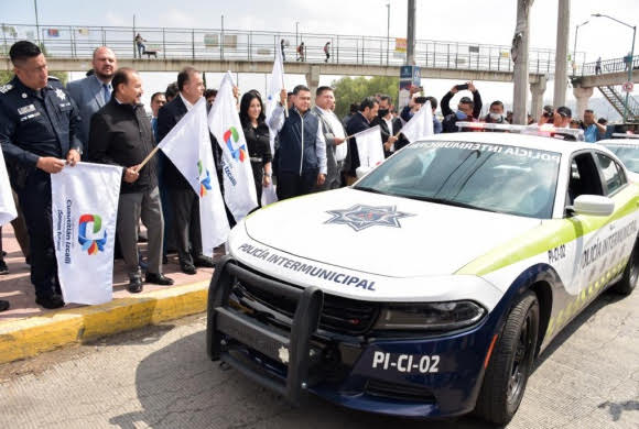 Patrullas de policía intermunicipal vigilarán Tlalnepantla, C. Izcalli, Atizapán y Nicolás Romero