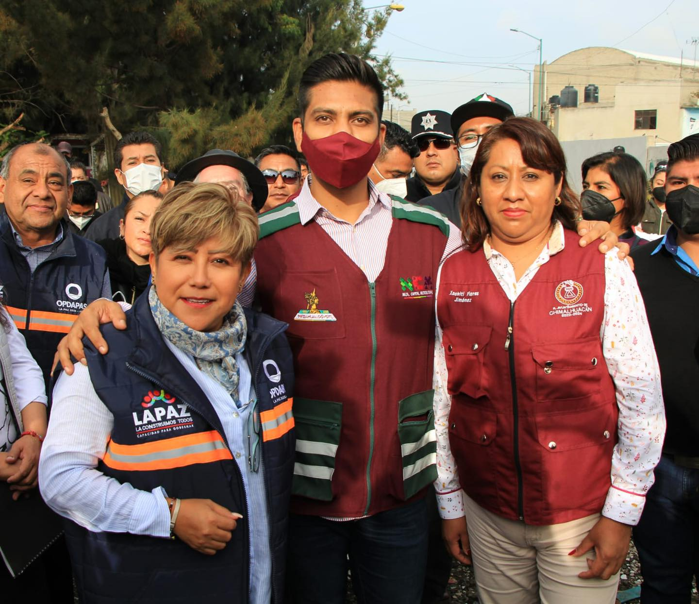 Municipios de Chimalhuacán, La Paz y Nezahualcóyotl unen esfuerzos en seguridad y servicios públicos