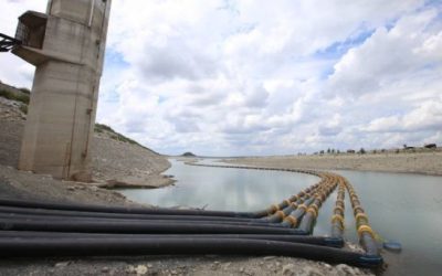 Suministran agua del canal Chapotal a la red de abasto de la Zona Metropolitana de Monterrey