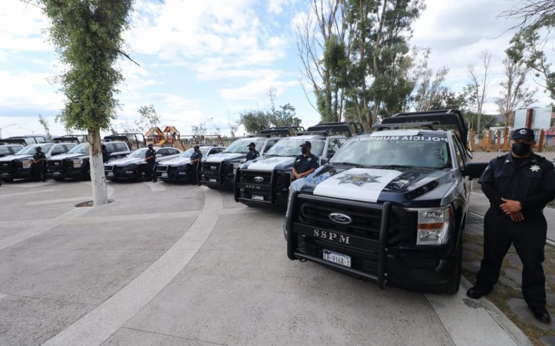 14 nuevas patrullas para reforzar la seguridad en San Juan del Río