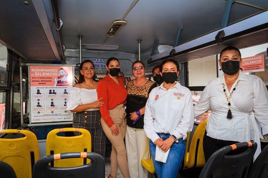 Implementa Sedatu lineamientos para prevenir acoso sexual en transporte público en Colima