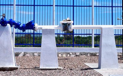 Obras para suministro de agua en Aguascalientes