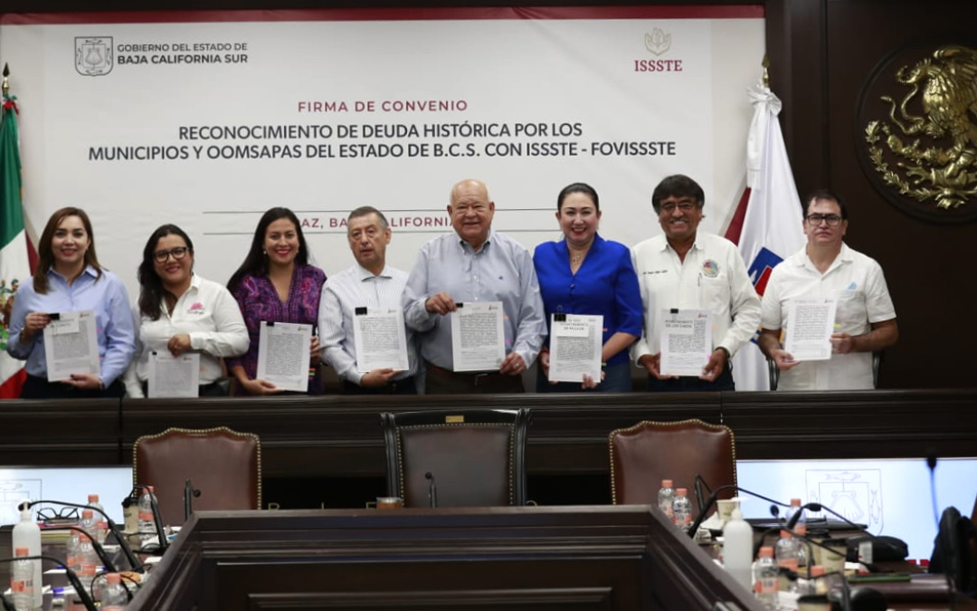 Municipios comprometidos con pago de deuda ante el ISSSTE