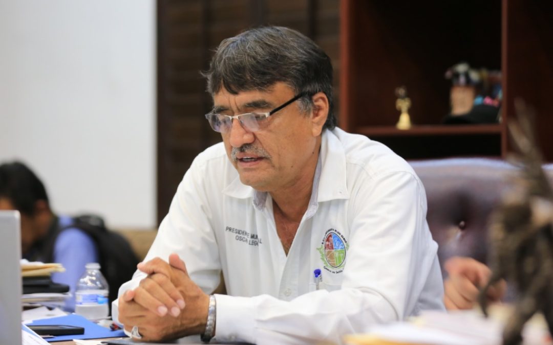 Alcalde Oscar Leggs destaca los retos del agua en Los Cabos