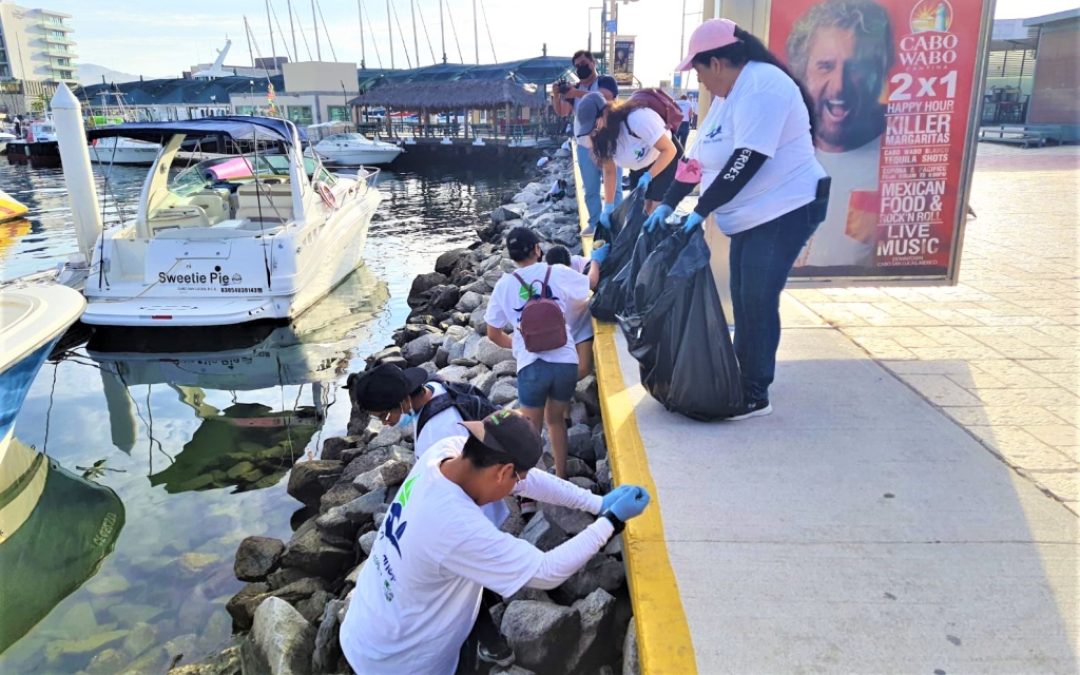 Gobierno municipal, asociaciones civiles y prestadores de servicio se unen para limpiar a Los Cabos