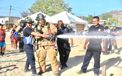 Inicia el programa “Bomberos En Tu Colonia” en CSL
