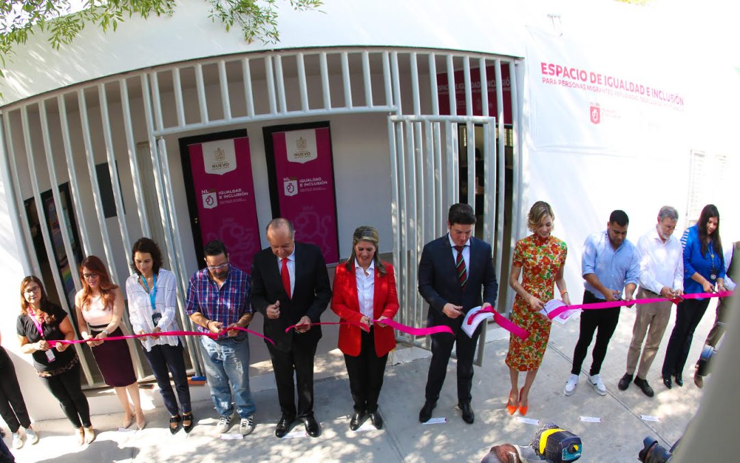 NL inaugura espacio para personas migrantes, refugiadas, desplazadas y retornadas