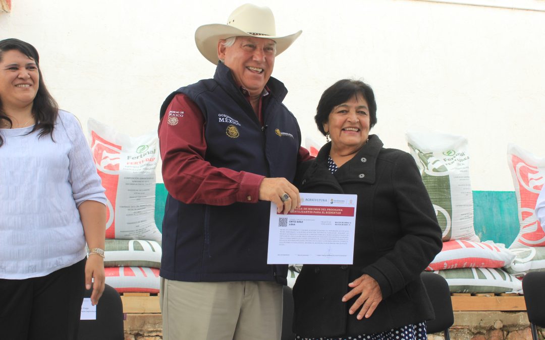 Inicia entrega de fertilizante gratuito a productores de Zacatecas