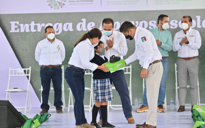 Rehabilitación de infraestructura educativa en SLP