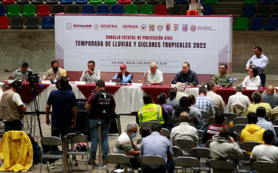 Medidas de protección civil en BCS ante proximidad del Huracán Kay