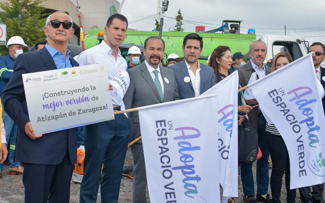 Programa adopta un espacio verde en Atizapán de Zaragoza