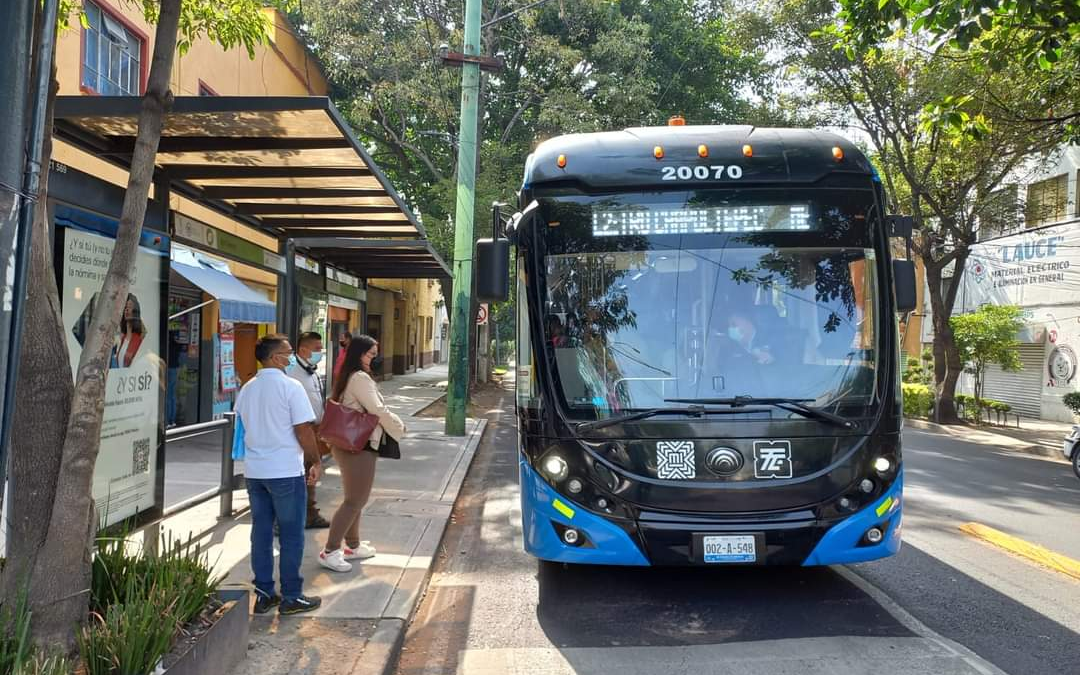 Trolebuses de la CDMX alcanzan su renovación al 100%