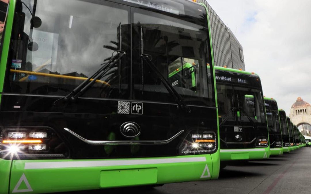 Nuevos autobuses RTP con wifi gratuito en CDMX