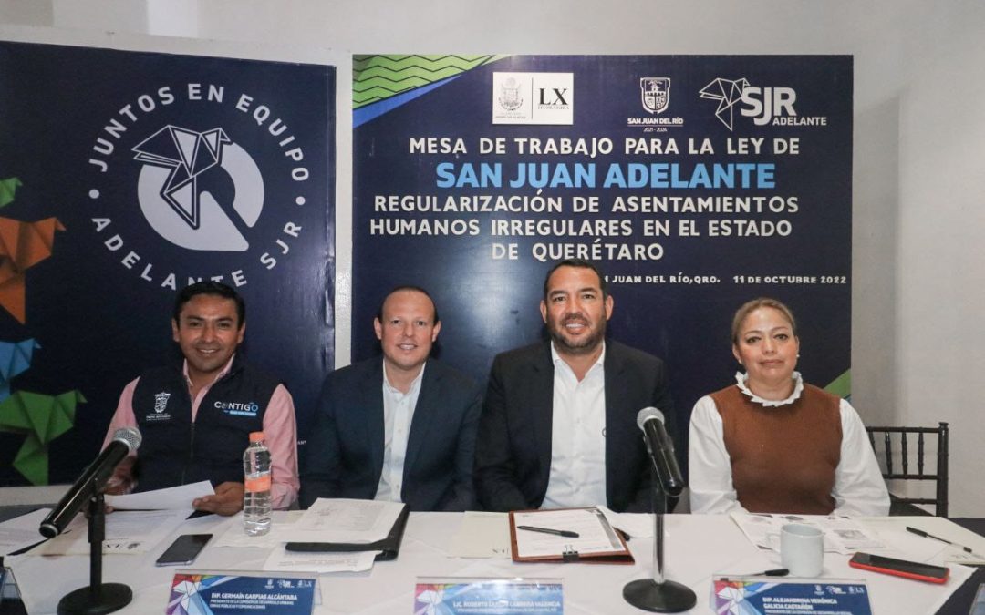 Municipio de San Juan del Río trabaja en la regularización de asentamientos humanos