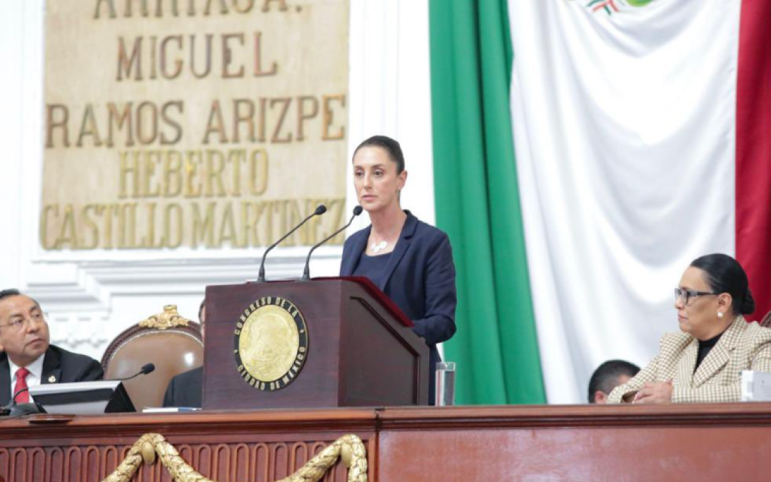 ¡Presidenta!, ¡presidenta!, gritan legisladores de CDMX a Claudia Sheinbaum