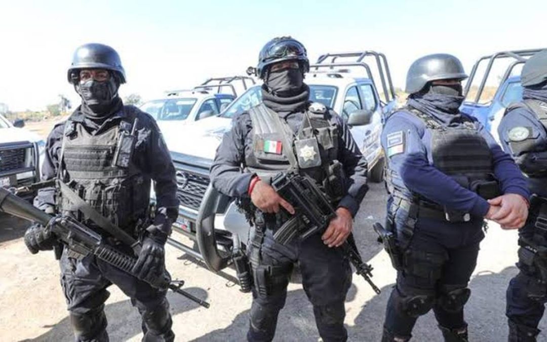 Labores de patrullaje del Grupo Táctico Operativo en Guanajuato