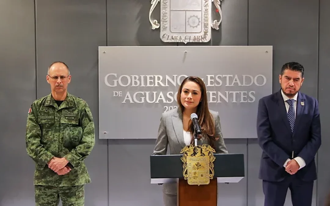 Prevalecerán la seguridad y la paz en Aguascalientes: Teresa Jiménez