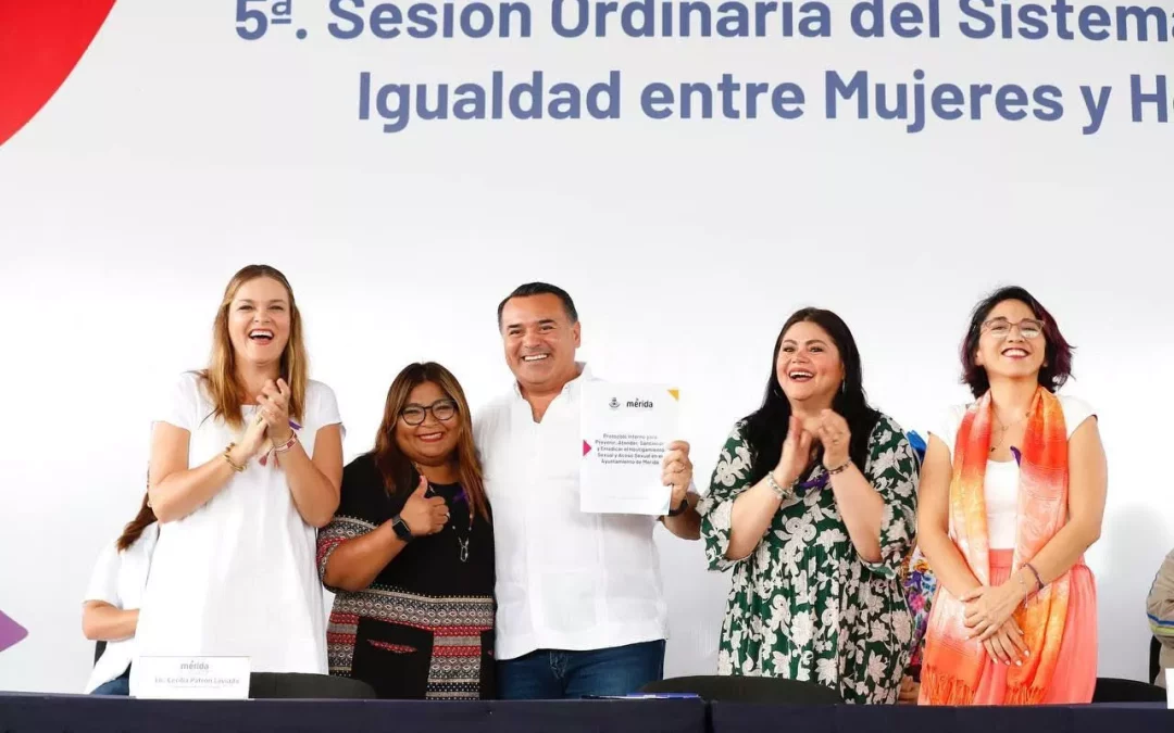 Mérida presenta el protocolo para prevenir el hostigamiento y acoso sexual