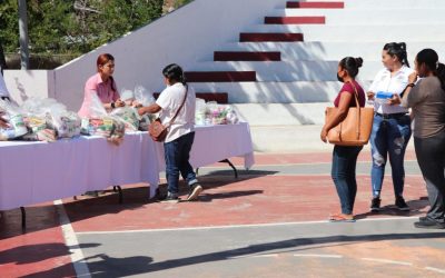 Entrega ayuntamiento de Los Cabos apoyos de la modalidad Pensión Alimentaria