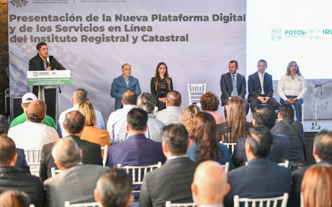 SLP tiene nueva plataforma digital de catastro