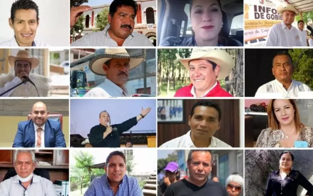 Presidentes municipales asesinados en el actual sexenio