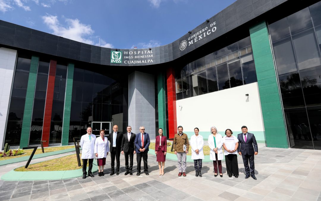 Nuevo hospital de Cuajimalpa opera bajo el esquema IMSS-Bienestar