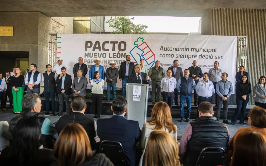 Pacto Nuevo León: por municipios fuertes y unidos