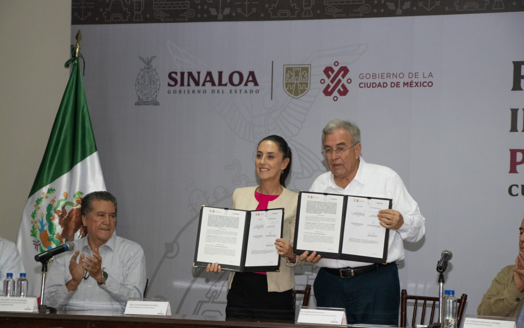 Intercambio de buenas prácticas de gobierno entre CDMX y Sinaloa