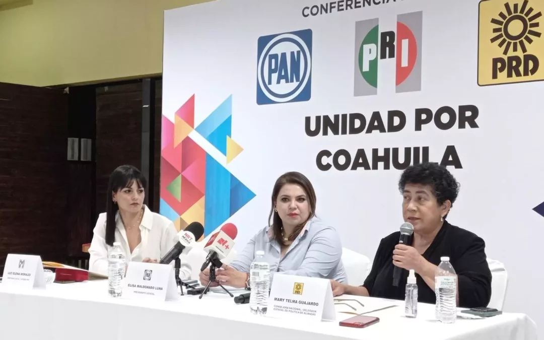 Avanza integración de alianza PRI-PAN-PRD en Coahuila