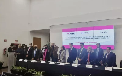 Firma INE convenio con los OPL de Coahuila y Edomex rumbo a las elecciones 2023