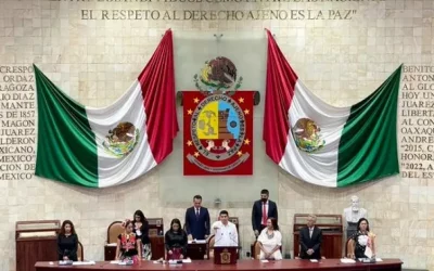 Salomón Jara rinde protesta como gobernador de Oaxaca