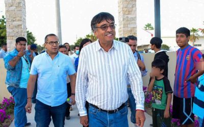 Anuncia alcalde Oscar Leggs Castro la inauguración de 22 obras de pavimentación en Los Cabos