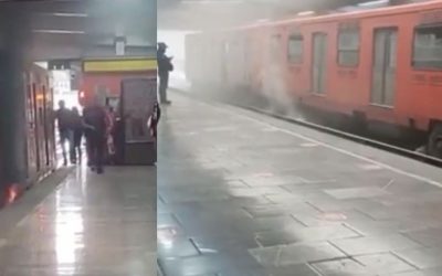 Usuarios de la Línea 5 del Metro reportan un nuevo siniestro