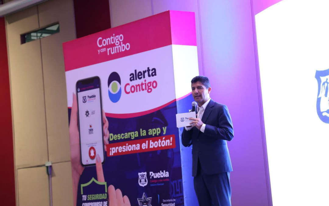 App “Alerta Contigo” reduce tiempos de respuesta de la policía de Puebla